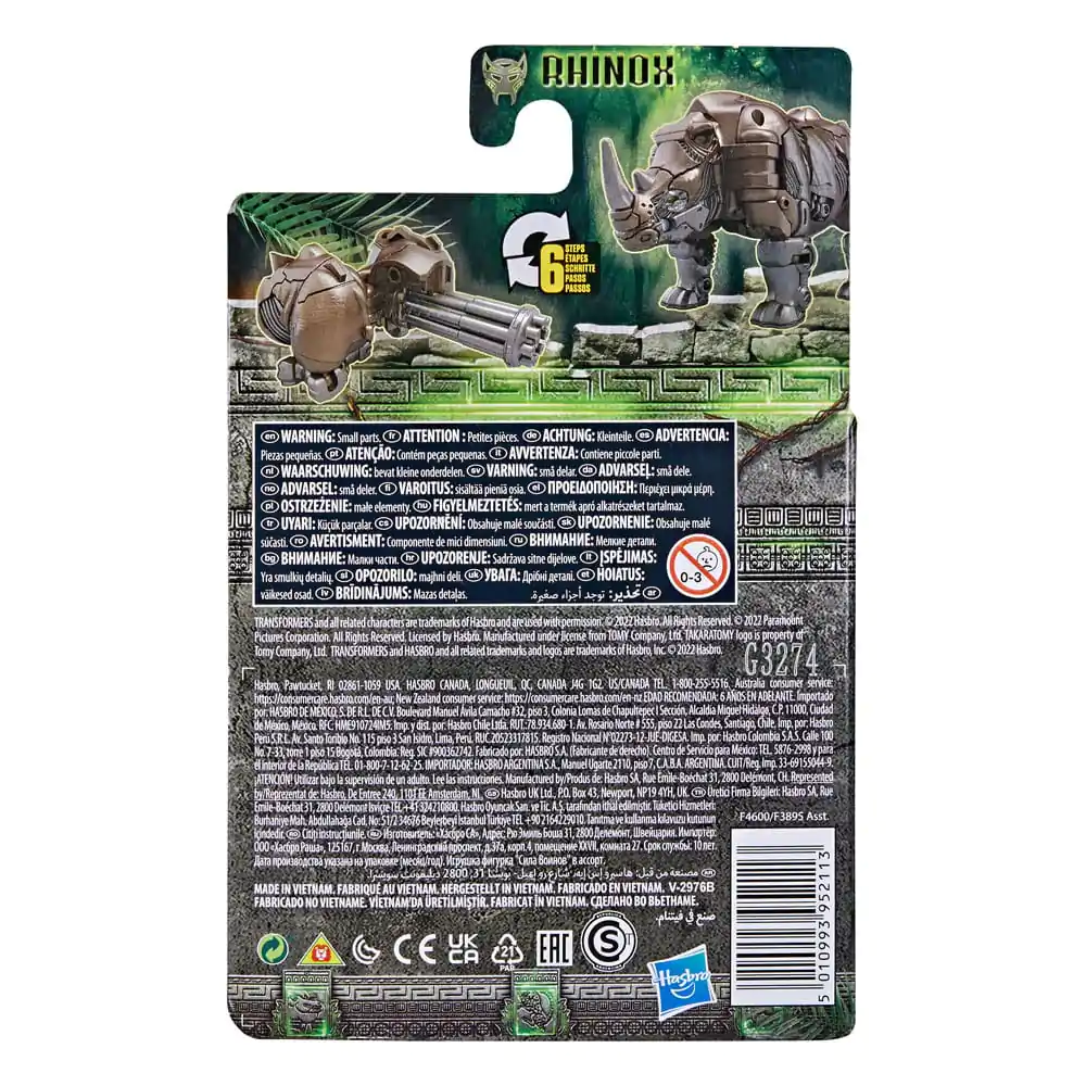 Transformers: Rise of the Beasts Beast Alliance Battle Masters Akčná figúrka Rhinox 8 cm produktová fotografia