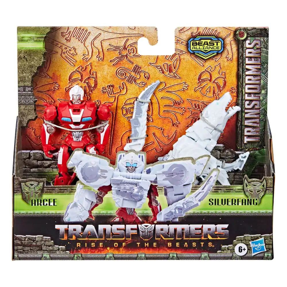 Transformers: Rise of the Beasts Beast Alliance Combiner Akčný set 2-pack Arcee & Silverfang 13 cm termékfotó