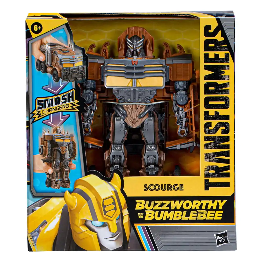 Transformers: Rise of the Beasts Buzzworthy Bumblebee Smash Changers Akčná Figúrka Scourge 23 cm produktová fotografia