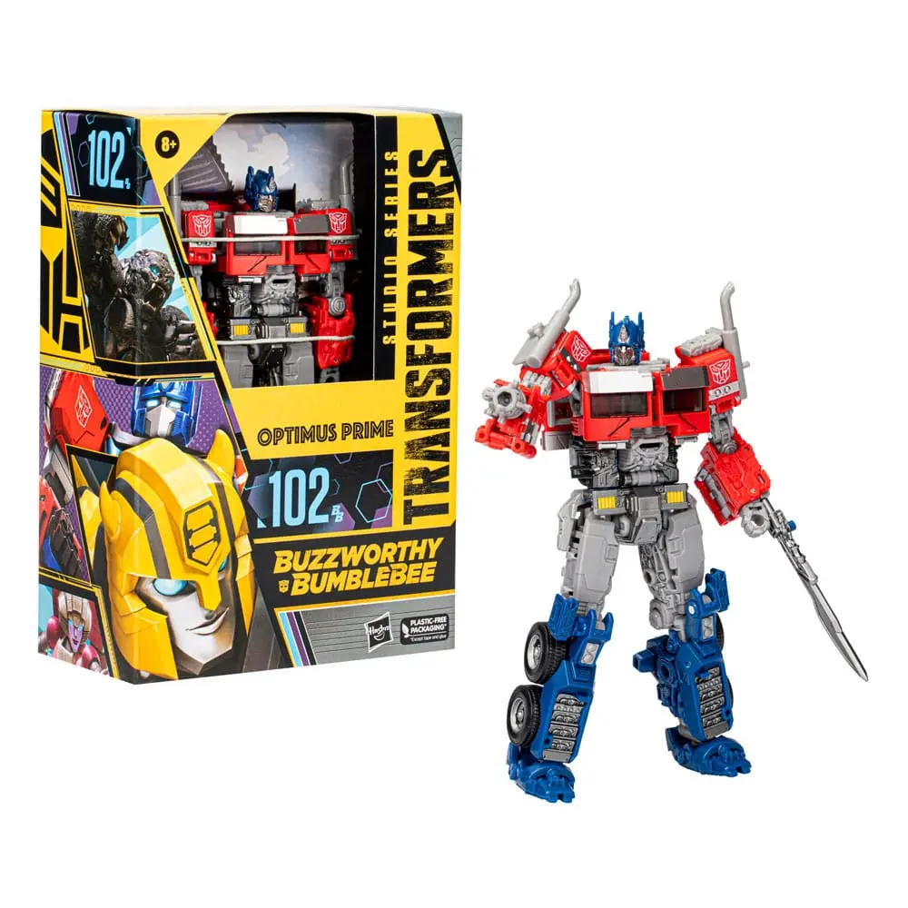 Transformers: Rise of the Beasts Buzzworthy Bumblebee Studio Series Akčná figúrka 102BB Optimus Prime 16 cm produktová fotografia