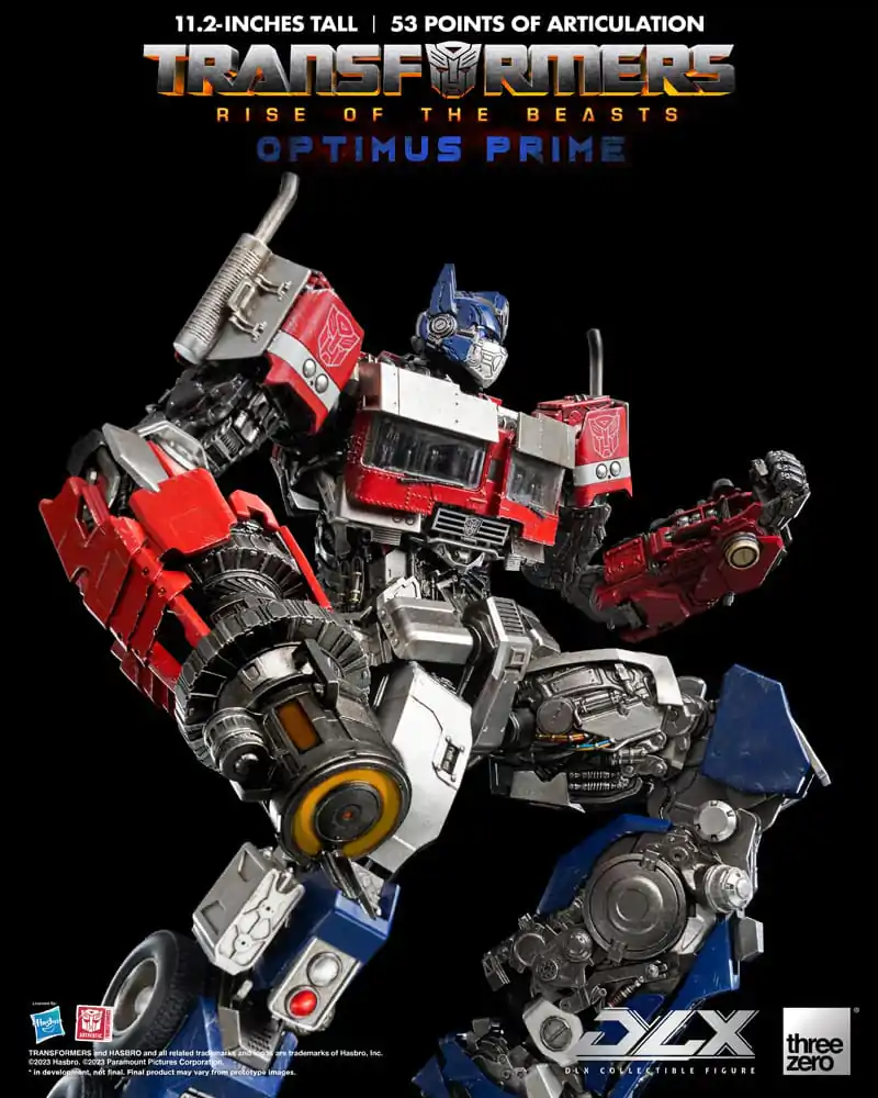 Transformers: Rise of the Beasts DLX Akčná Figúrka 1/6 Optimus Prime 28 cm produktová fotografia