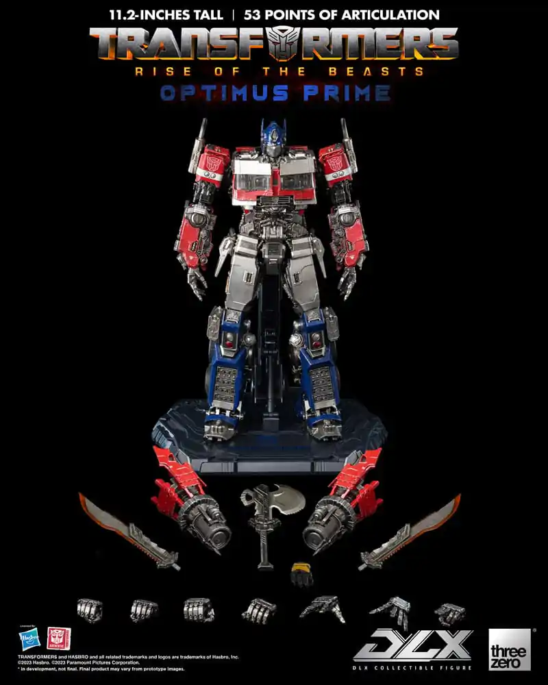 Transformers: Rise of the Beasts DLX Akčná Figúrka 1/6 Optimus Prime 28 cm produktová fotografia