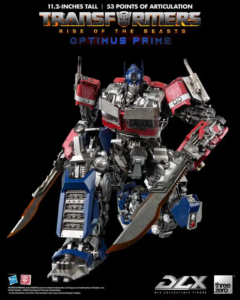 Transformers: Rise of the Beasts DLX Akčná Figúrka 1/6 Optimus Prime 28 cm produktová fotografia