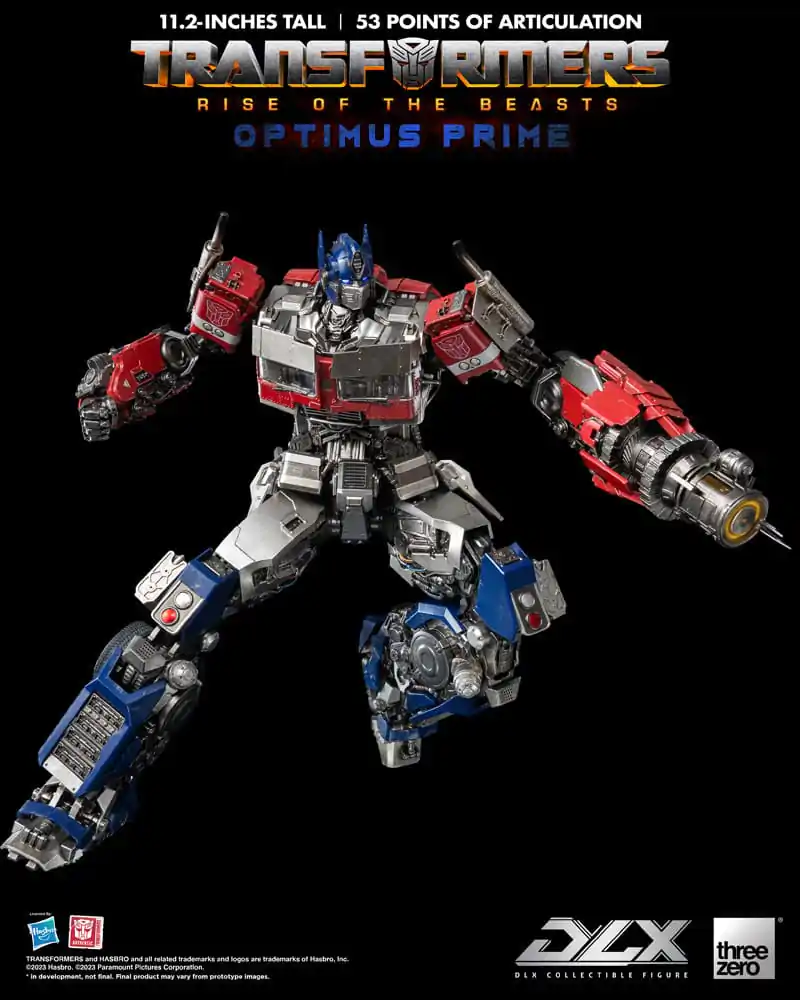 Transformers: Rise of the Beasts DLX Akčná Figúrka 1/6 Optimus Prime 28 cm produktová fotografia