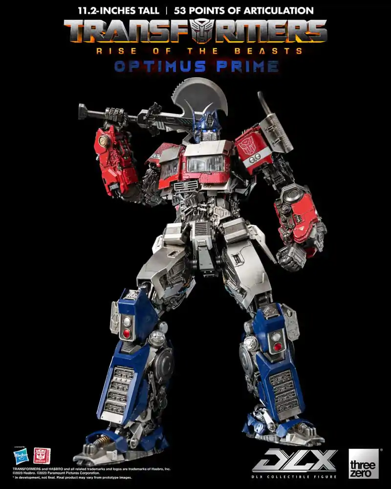 Transformers: Rise of the Beasts DLX Akčná Figúrka 1/6 Optimus Prime 28 cm produktová fotografia
