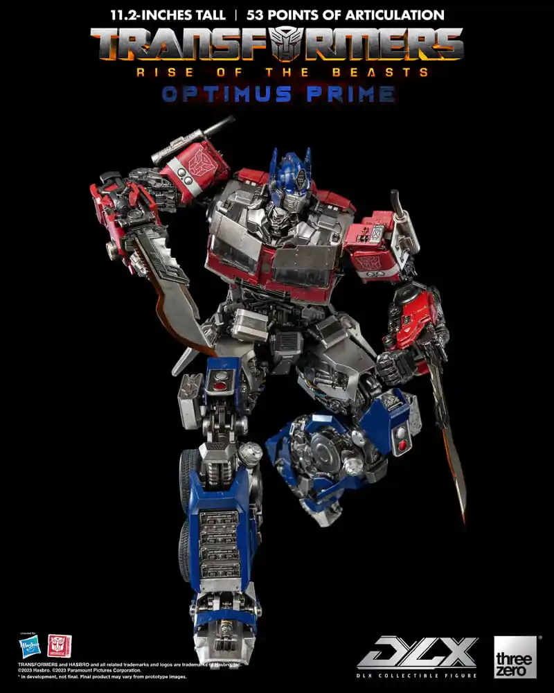 Transformers: Rise of the Beasts DLX Akčná Figúrka 1/6 Optimus Prime 28 cm produktová fotografia