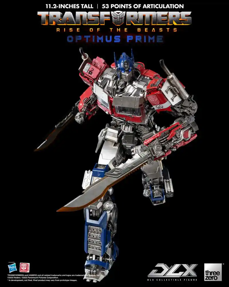 Transformers: Rise of the Beasts DLX Akčná Figúrka 1/6 Optimus Prime 28 cm produktová fotografia