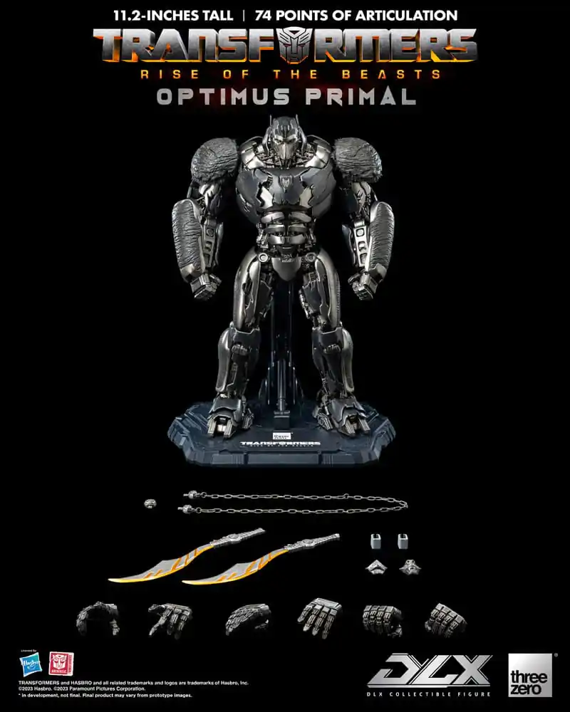 Transformers: Rise of the Beasts DLX figúrka 1/6 Optimus Primal 28 cm termékfotó