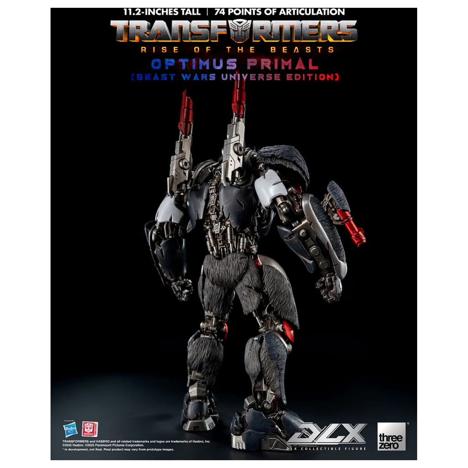 Transformers: Rise of the Beasts DLX Akčná figúrka Optimus Primal (Beast Wars Universe Edition) 29 cm produktová fotografia
