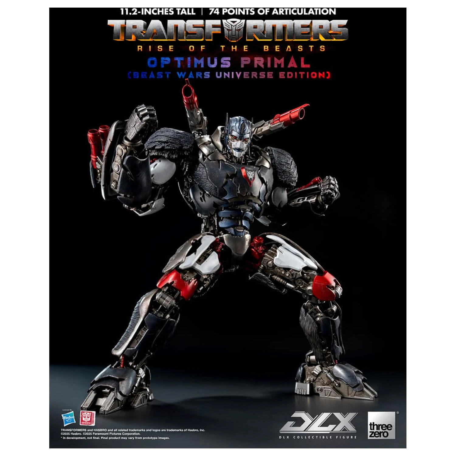 Transformers: Rise of the Beasts DLX Akčná figúrka Optimus Primal (Beast Wars Universe Edition) 29 cm produktová fotografia