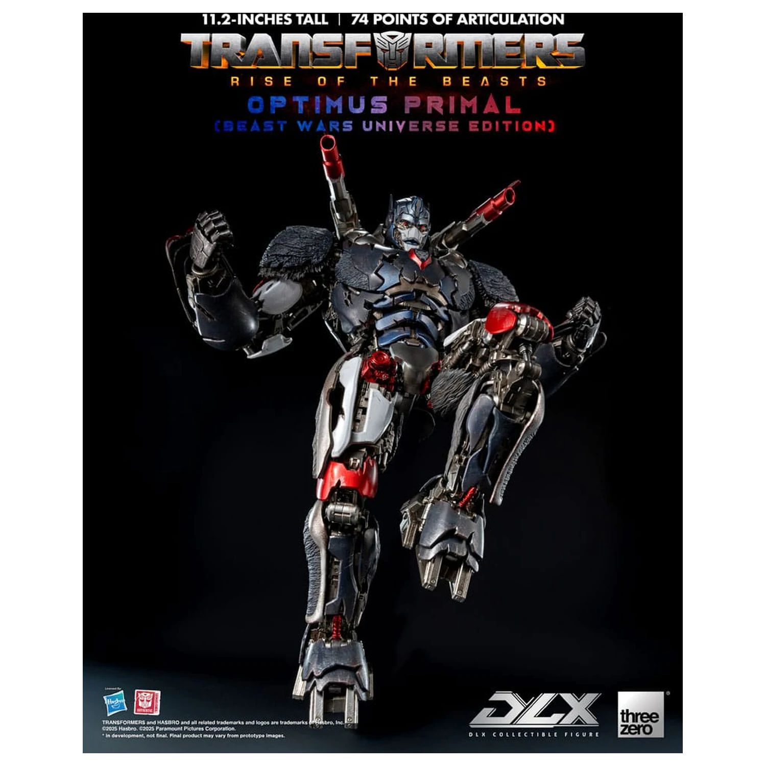 Transformers: Rise of the Beasts DLX Akčná figúrka Optimus Primal (Beast Wars Universe Edition) 29 cm produktová fotografia