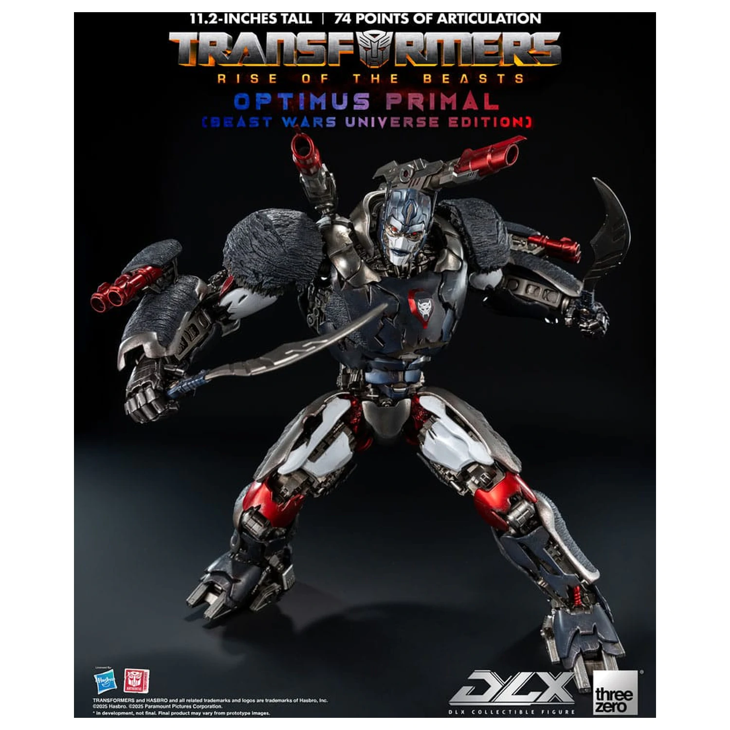 Transformers: Rise of the Beasts DLX Akčná figúrka Optimus Primal (Beast Wars Universe Edition) 29 cm produktová fotografia