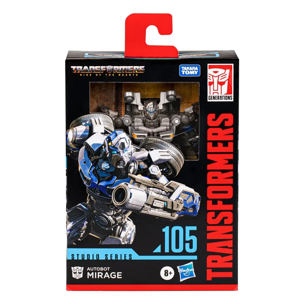 Transformers: Rise of the Beasts Generations Studio Series Deluxe Triedy Akčná figúrka 105 Autobot Mirage 11 cm termékfotó