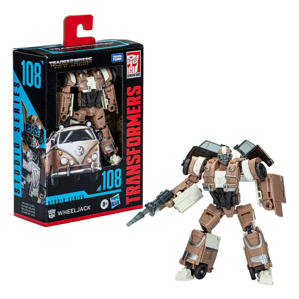 Transformers: Rise of the Beasts Generations Studio Series Deluxe Class Akčná figúrka 108 Wheeljack 11 cm termékfotó