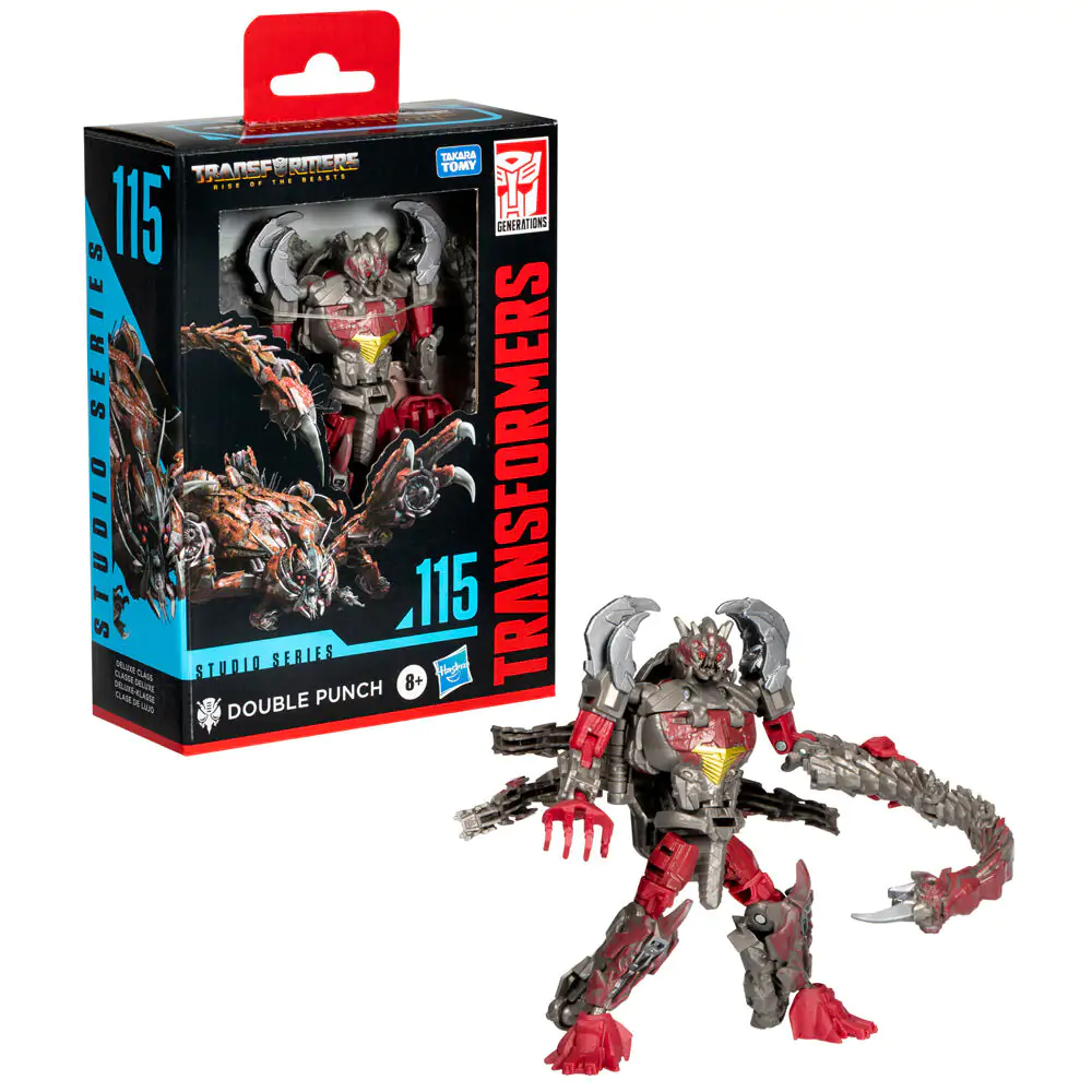 Transformers Rise of the Beats Studio Series Double Punch figúrka 11 cm termékfotó