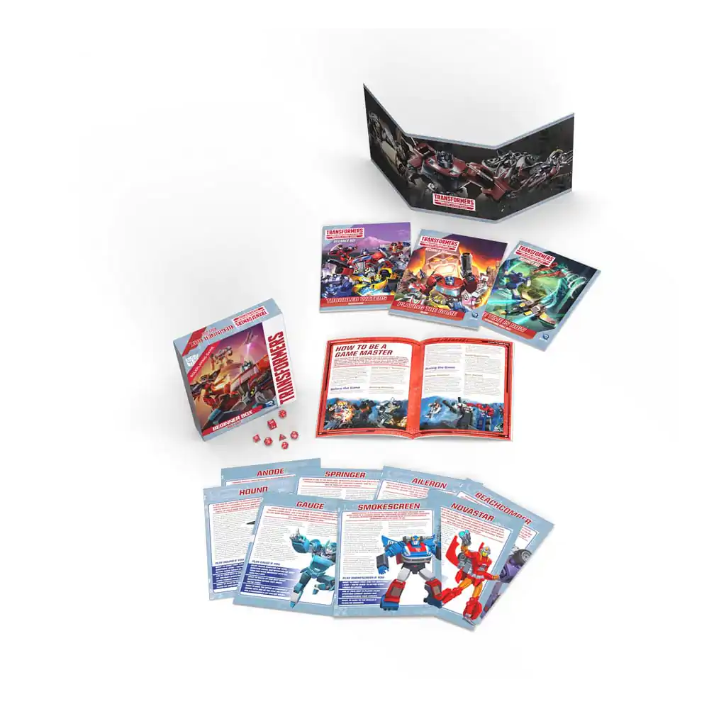 Transformers RPG Beginners Box: Roll Out *Anglická verzia* - Začiatočnícky balíček pre RPG hry produktová fotografia