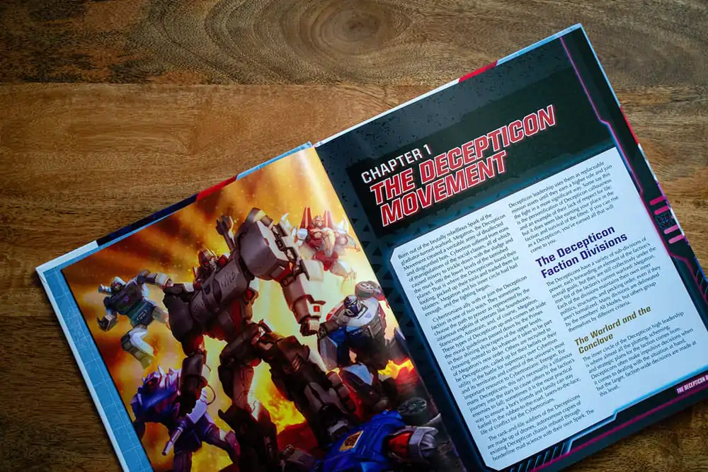 Transformers RPG kniha Decepticon Directive Sourcebook *Anglická verzia* produktová fotografia