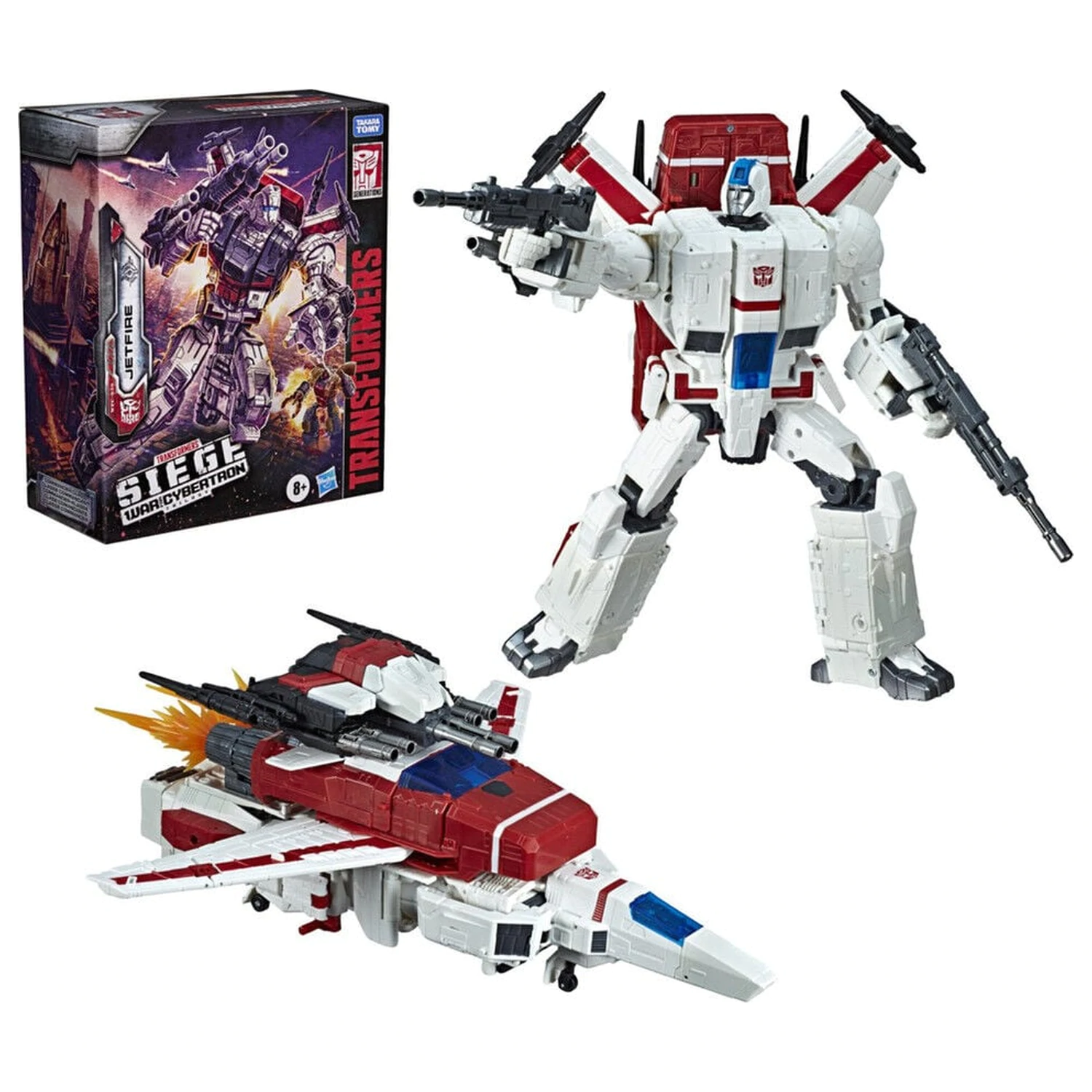 Transformers Siege War for Cybertron Jetfire figúrka 28 cm produktová fotografia