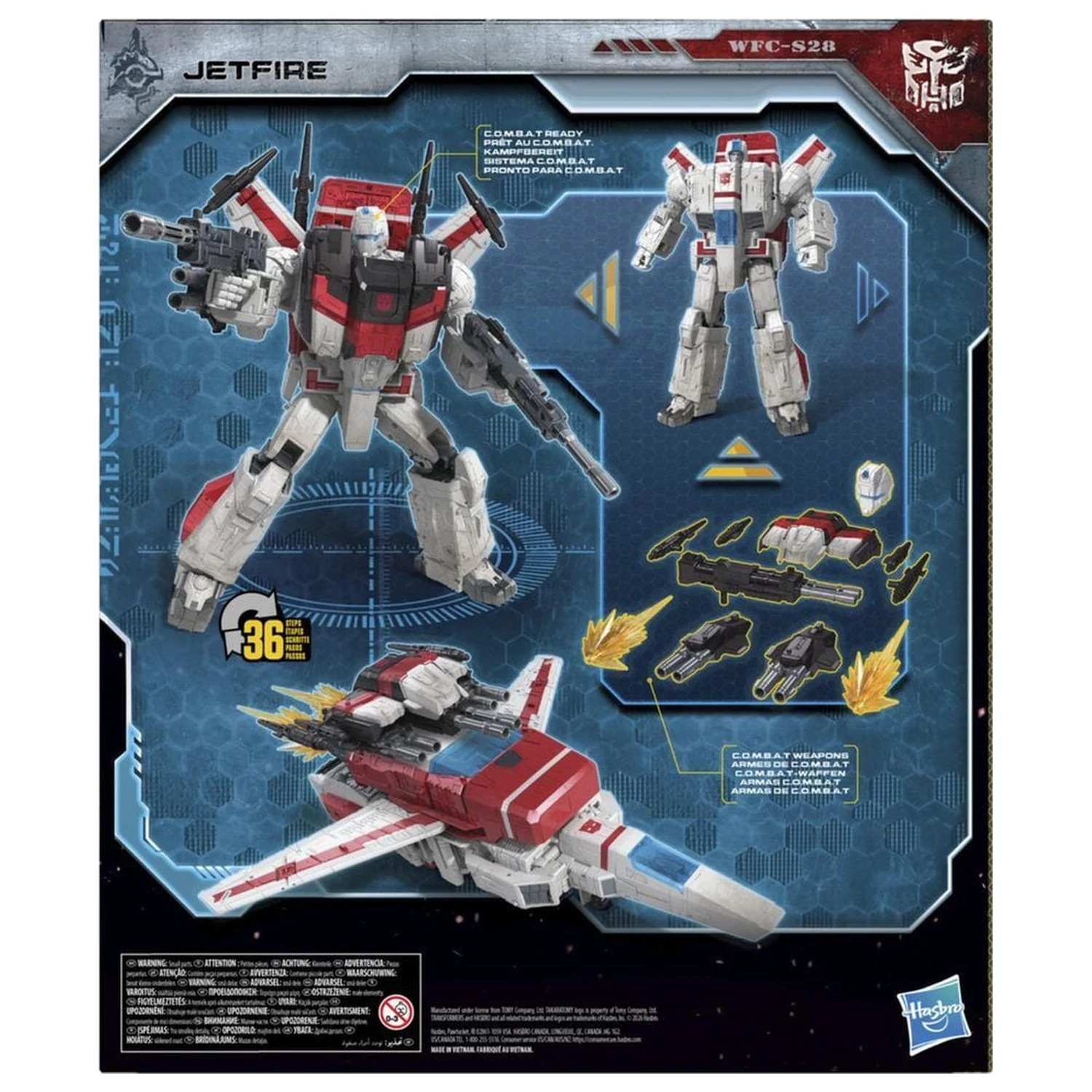 Transformers Siege War for Cybertron Jetfire figúrka 28 cm produktová fotografia