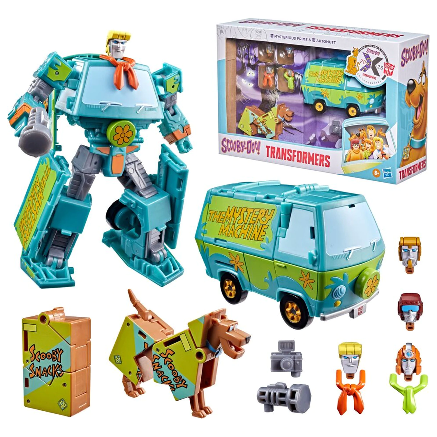 Transformers Sooby Doo sada figúrok 15 cm produktová fotografia