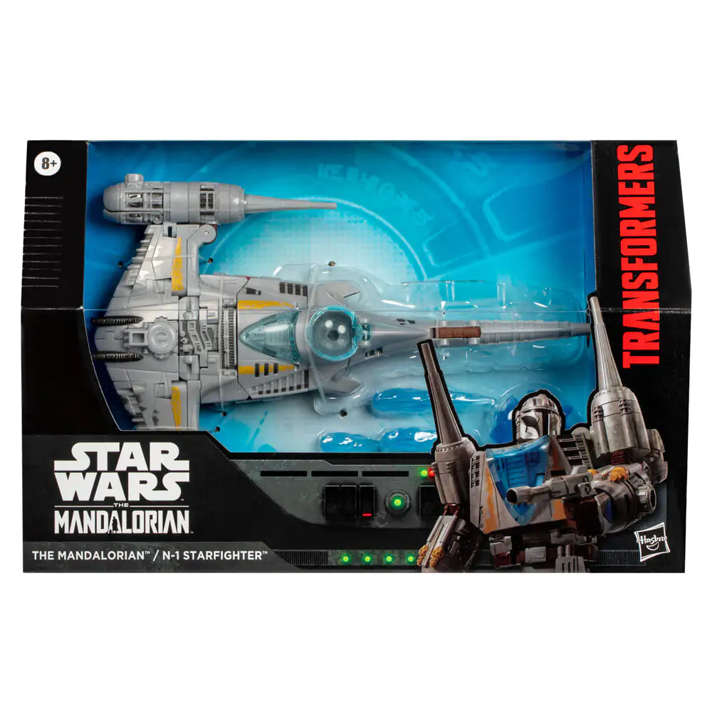 Transformers Star Wars The Mandalorian N-1 Starfighter figúrka 19cm produktová fotografia