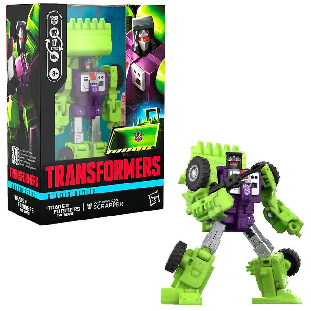 Transformers Studio Series Constructicon Scrapper figúrka 16,5 cm termékfotó