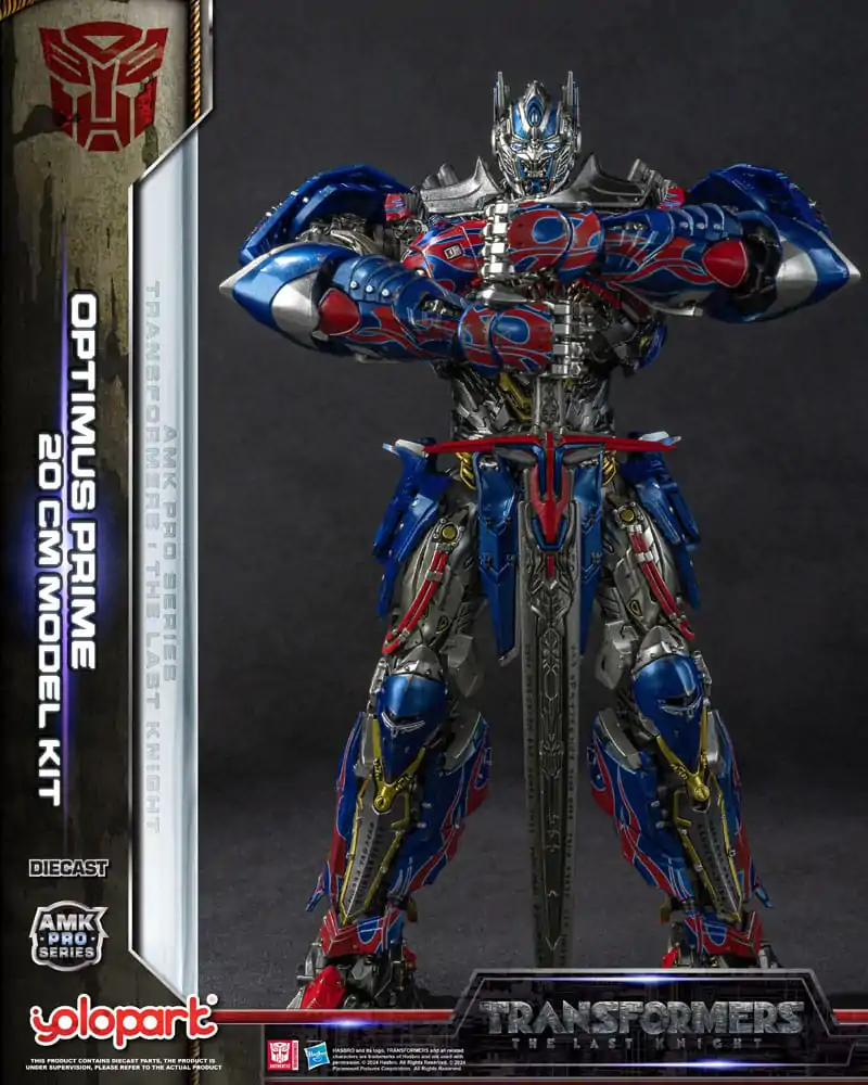 Transformers: The Last Knight AMK Pro Series model stavebnica z plastu Optimus Prime (zahraničná verzia) 20 cm termékfotó