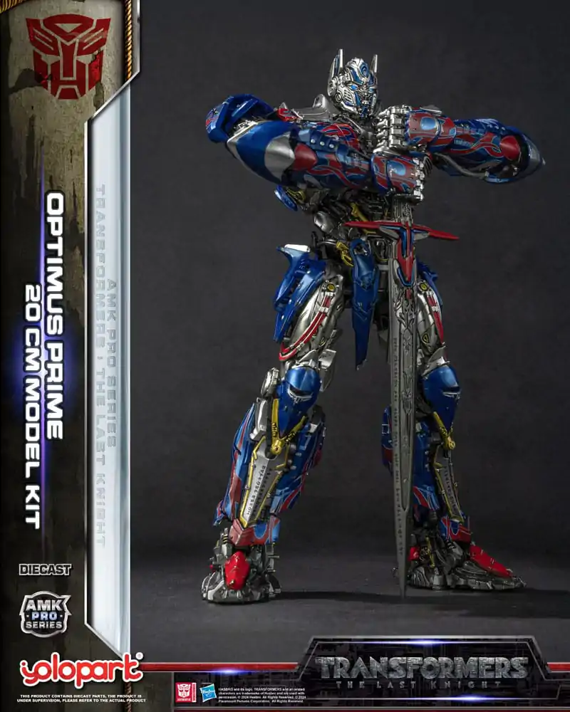 Transformers: The Last Knight AMK Pro Series model stavebnica z plastu Optimus Prime (zahraničná verzia) 20 cm termékfotó