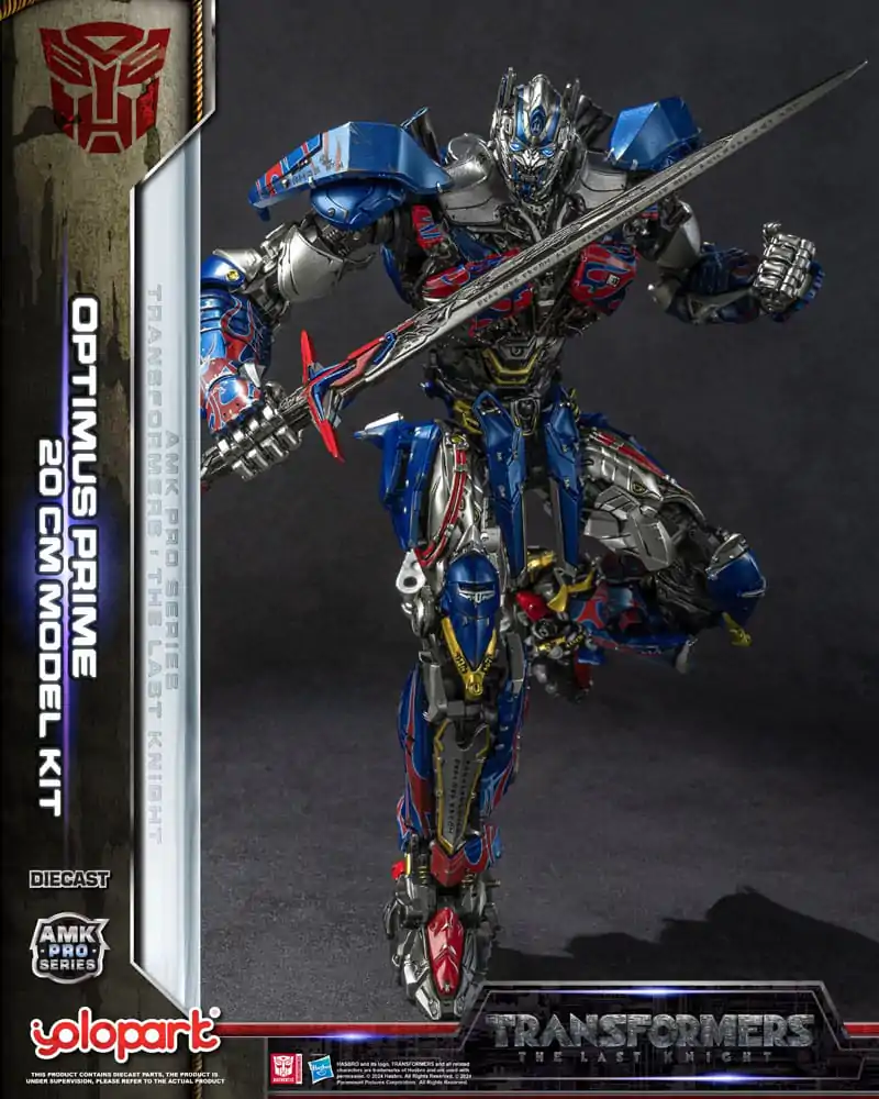 Transformers: The Last Knight AMK Pro Series model stavebnica z plastu Optimus Prime (zahraničná verzia) 20 cm termékfotó