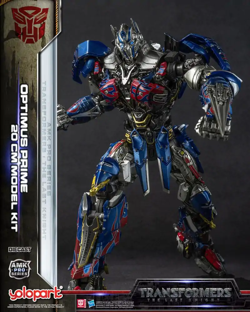 Transformers: The Last Knight AMK Pro Series model stavebnica z plastu Optimus Prime (zahraničná verzia) 20 cm termékfotó