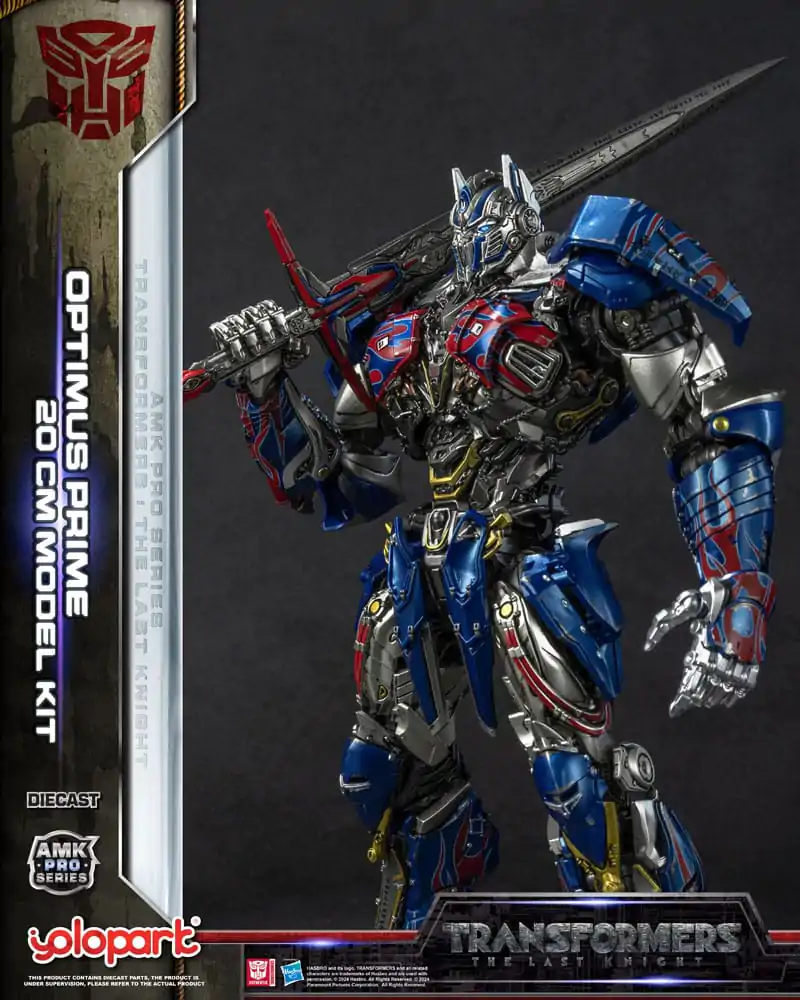 Transformers: The Last Knight AMK Pro Series model stavebnica z plastu Optimus Prime (zahraničná verzia) 20 cm termékfotó