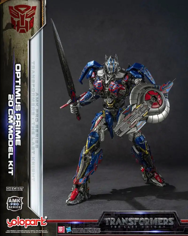 Transformers: The Last Knight AMK Pro Series model stavebnica z plastu Optimus Prime (zahraničná verzia) 20 cm termékfotó