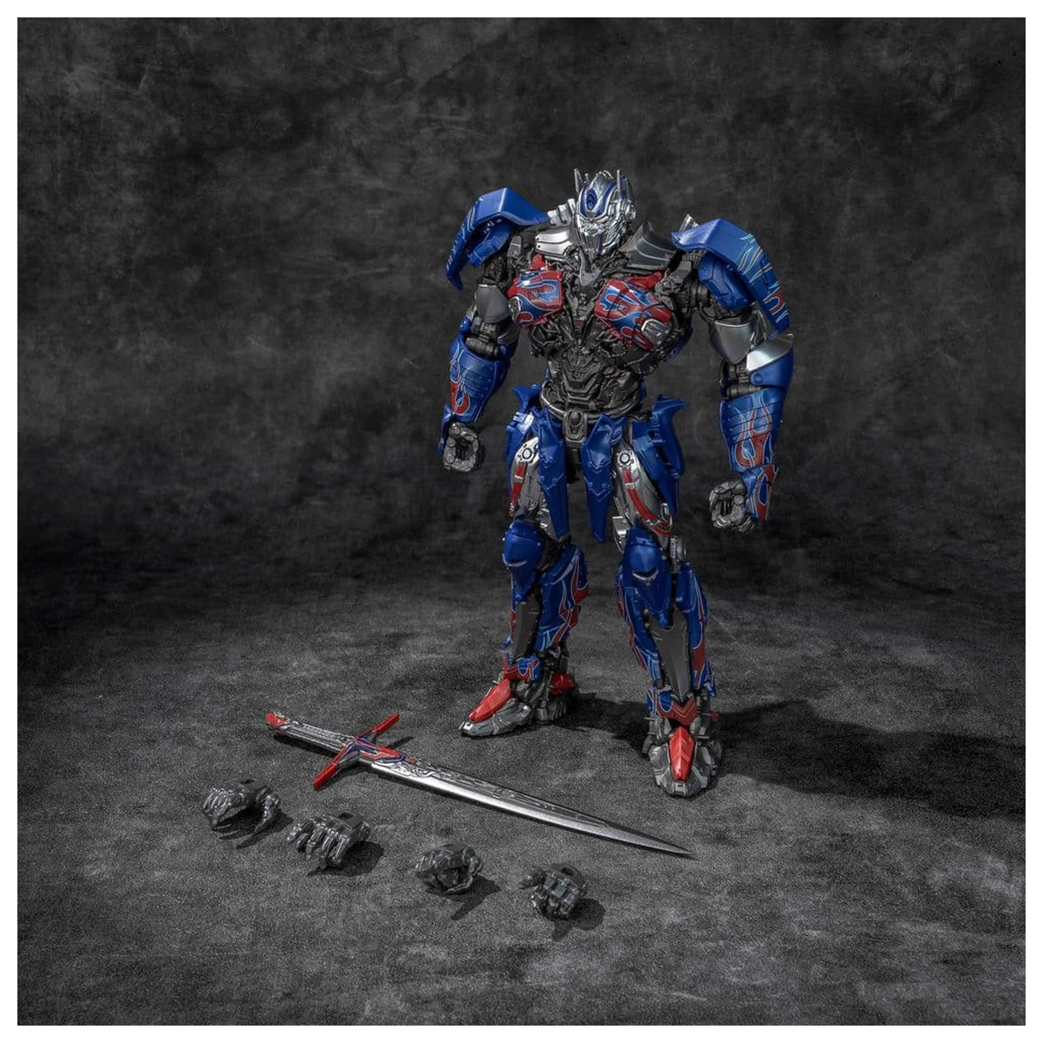 Transformers: The Last Knight AMK Series plastový model stavebnice Optimus Prime 20 cm produktová fotografia