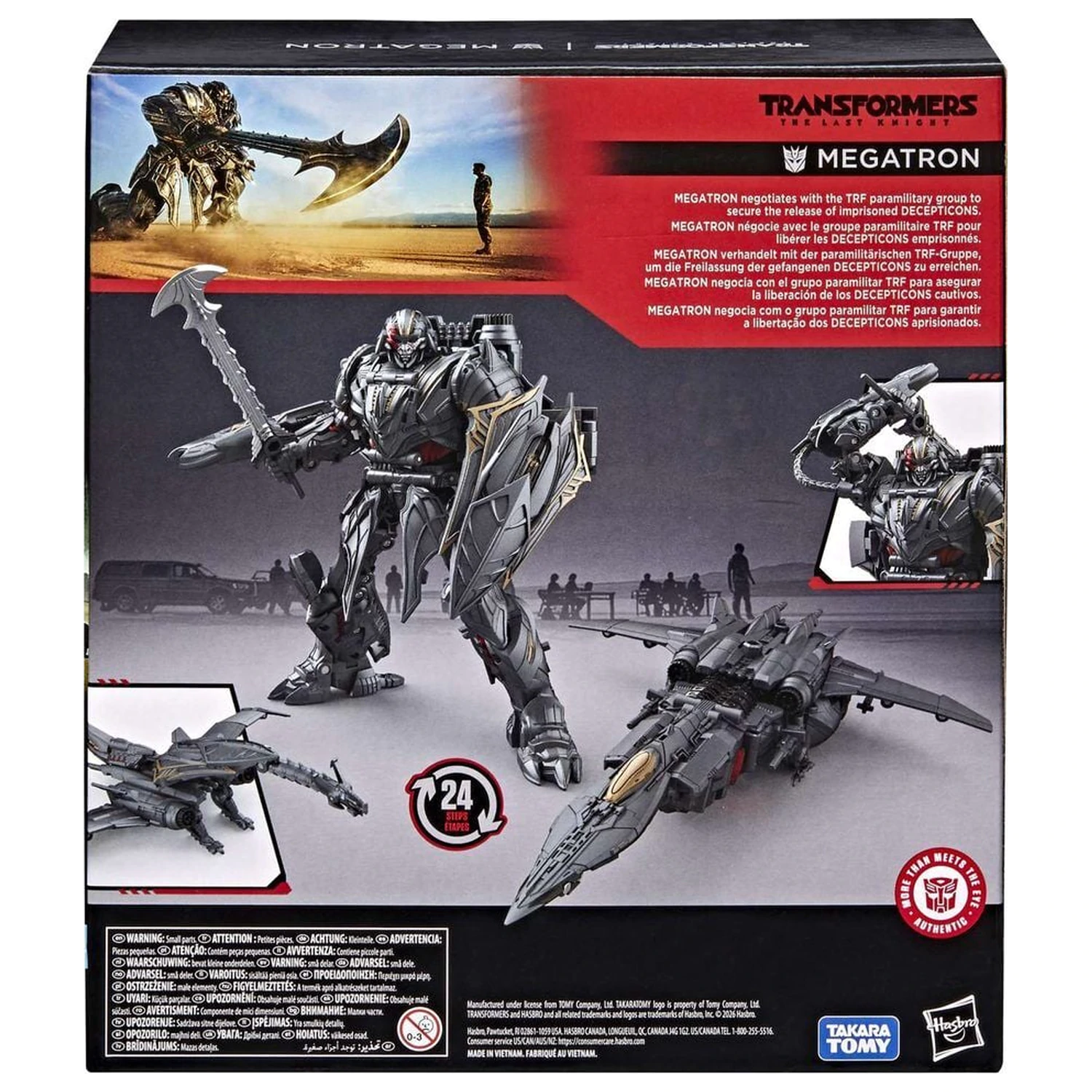 Transformers The Last Knight Megatron figúrka 18cm produktová fotografia
