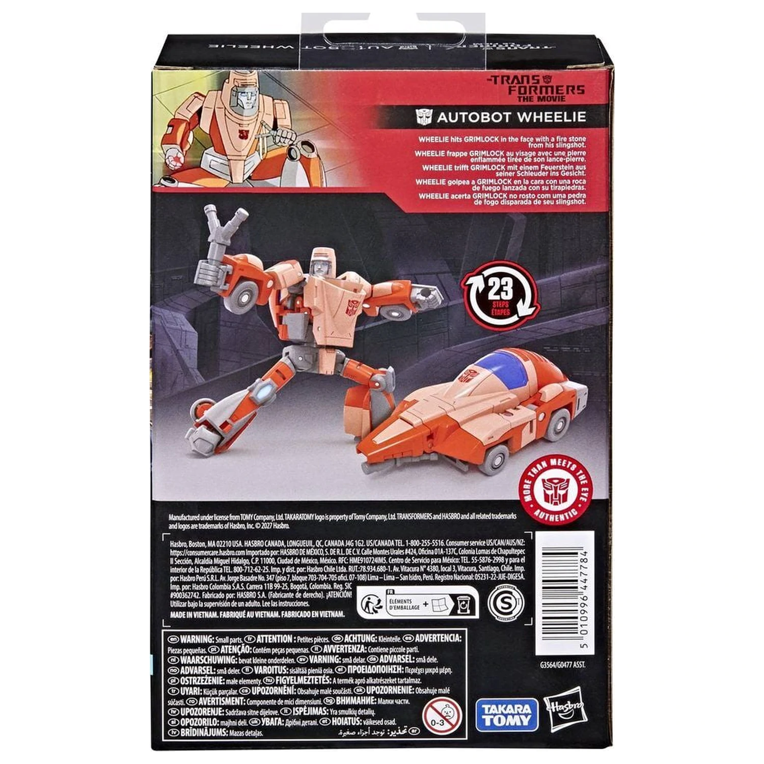 Transformers The Movie Autobot Wheelie figúrka 11,4 cm produktová fotografia