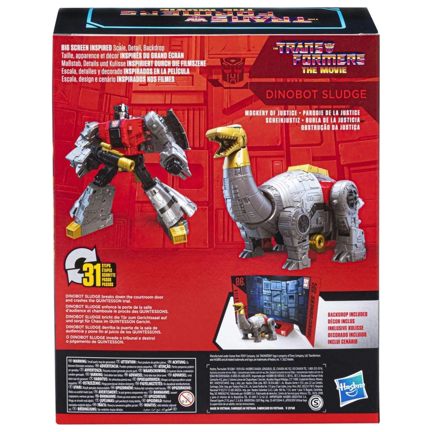 Transformers The Movie Dinobot Sludge figúrka 21,5 cm produktová fotografia