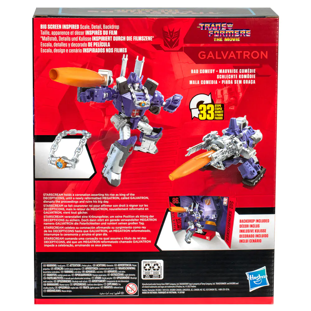 Transformers The Movie Studio Galvatron figurína 21,5 cm termékfotó