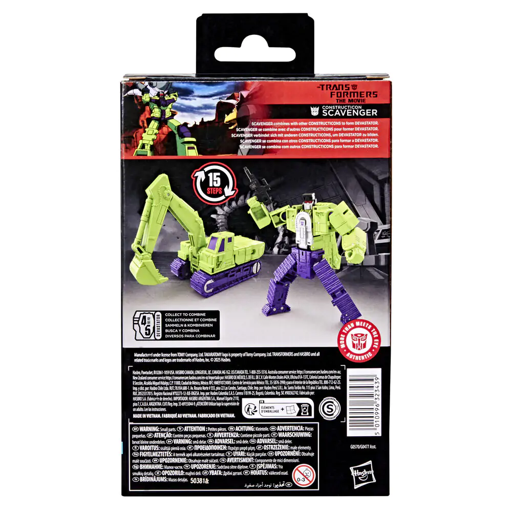 Transformers the Movie Studio Series Constructicon Scavenger figúrka 11,5cm produktová fotografia