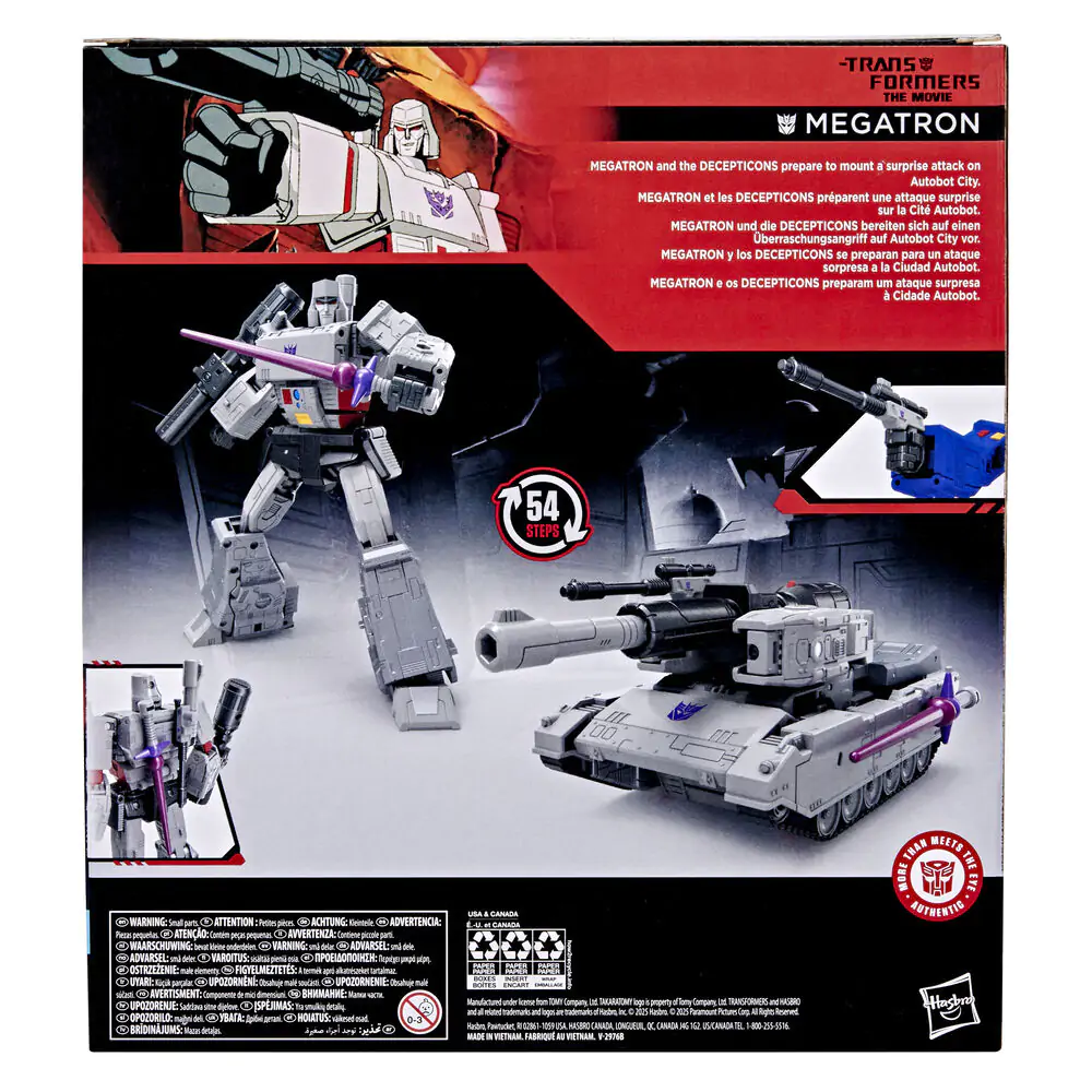 Transformers the Movie Studio Series Megatron figúrka 21,5cm produktová fotografia
