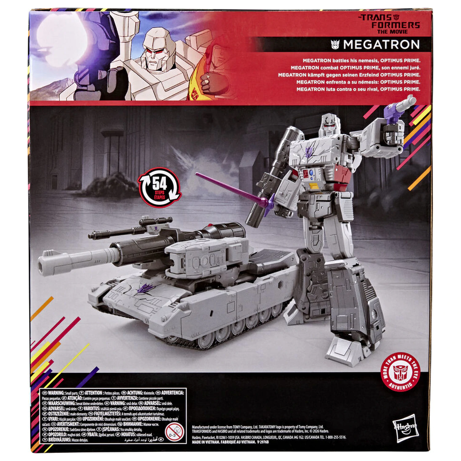 Transformers The Movie Studio Series One Shall Stand figúrka Megatron 21,5 cm produktová fotografia