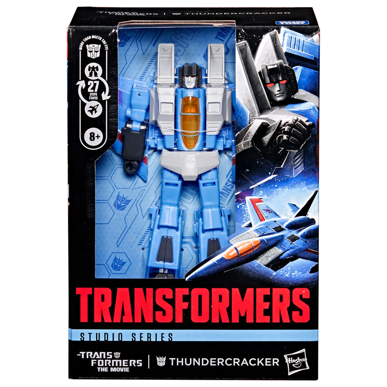 Transformers The Movie Voyager Class Thundercracker figúrka 16,5 cm produktová fotografia