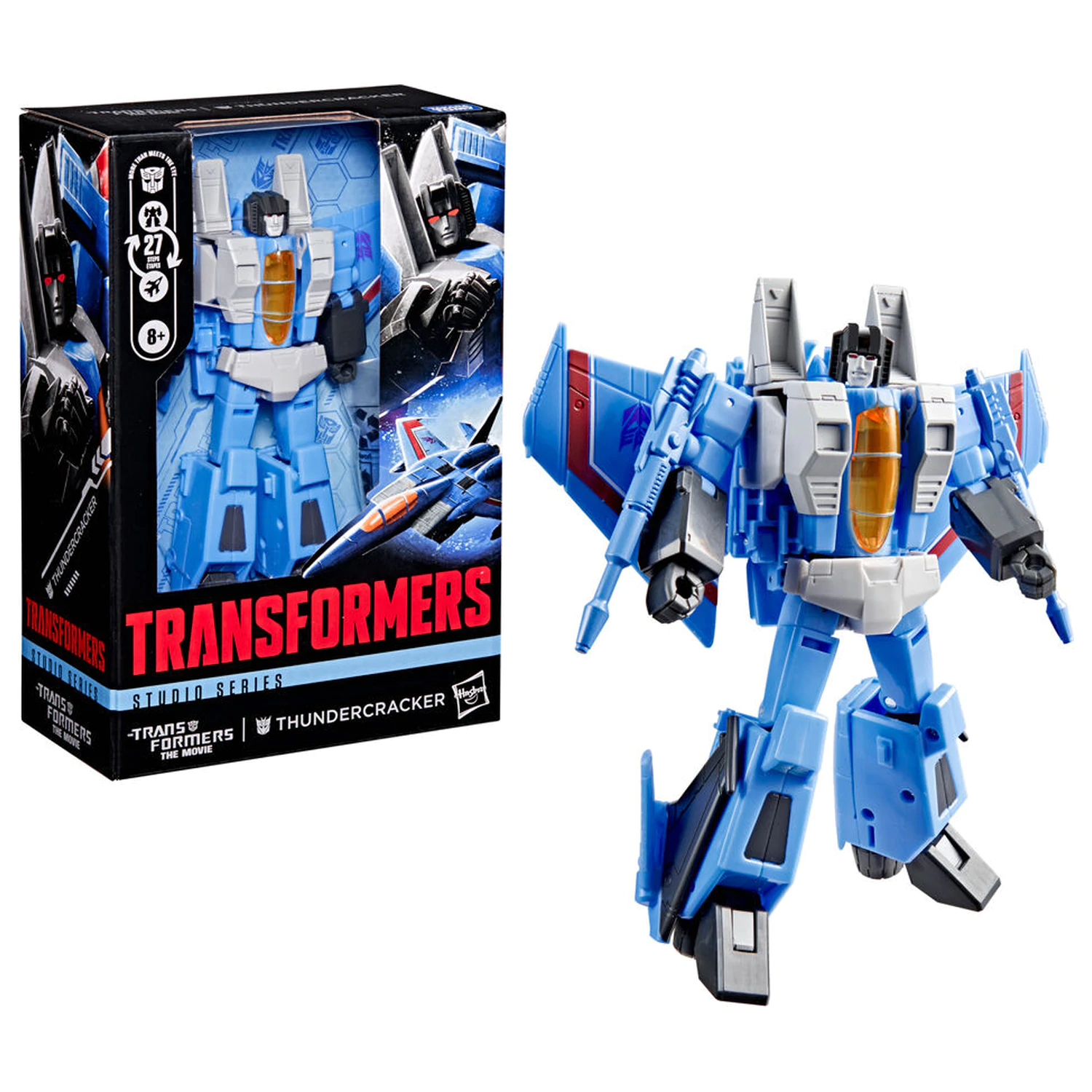 Transformers The Movie Voyager Class Thundercracker figúrka 16,5 cm produktová fotografia