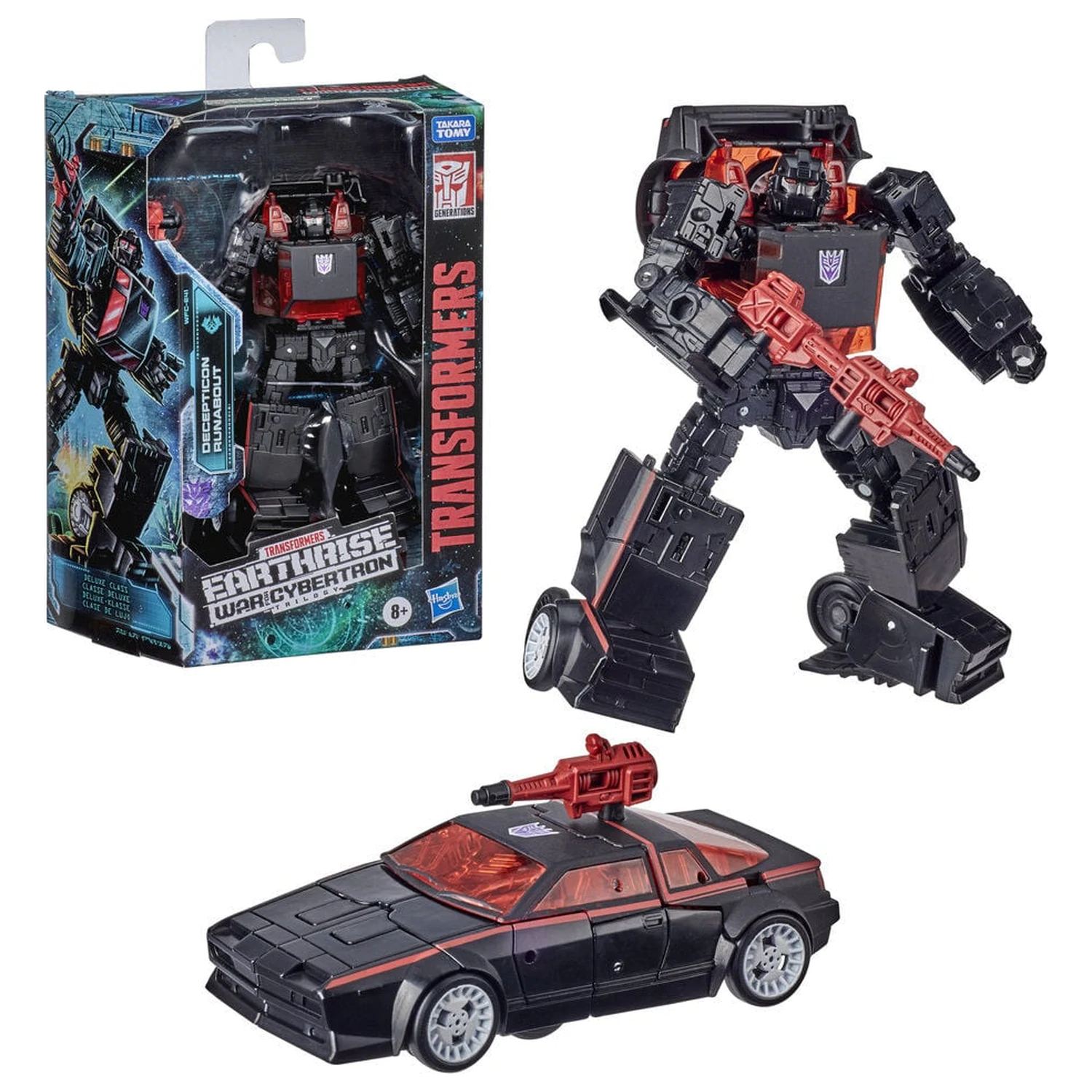 Transformers - Transformers Earthrise War For Cybertron Trilogy Decepticon Runabout figúrka 14 cm produktová fotografia