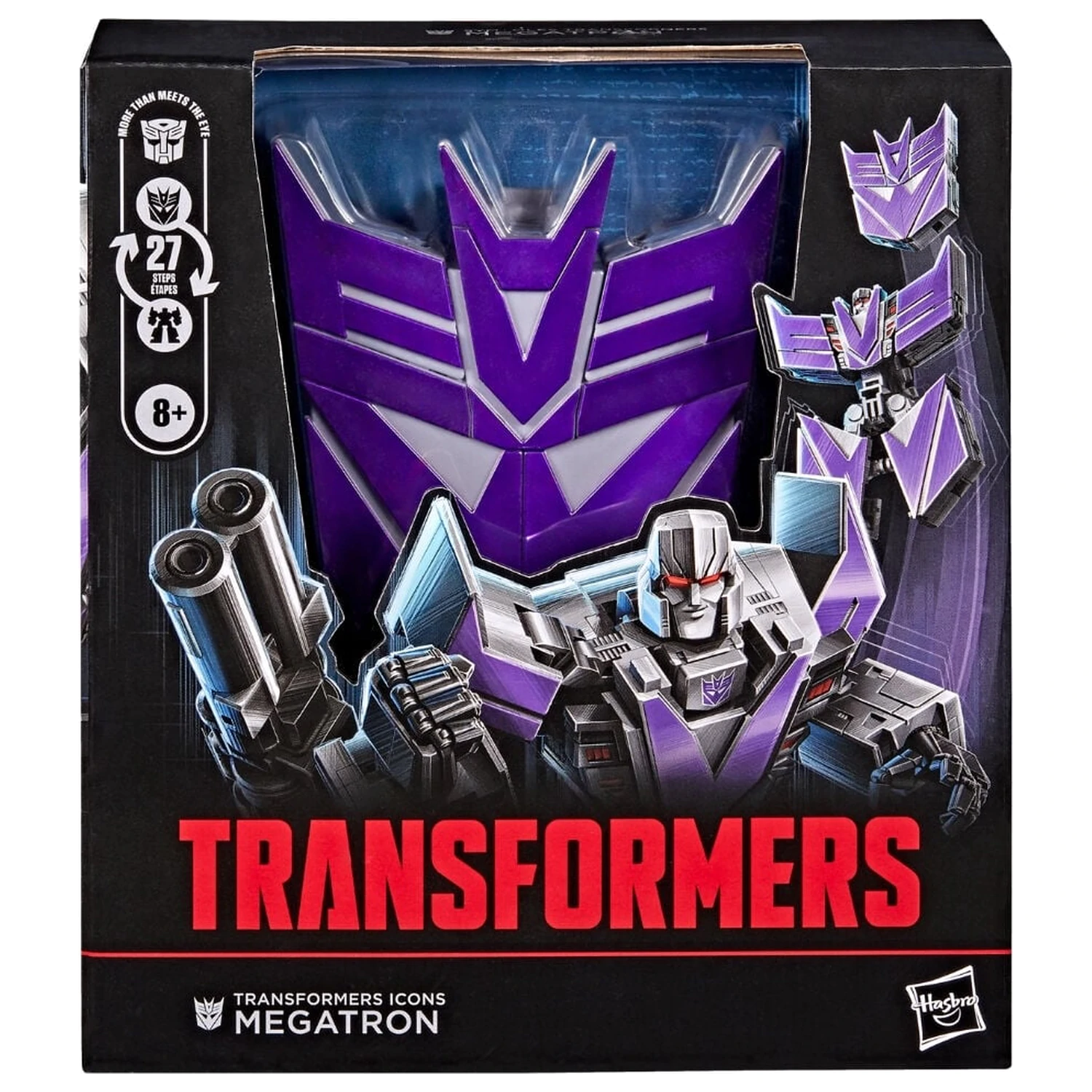 Transformers - Transformers Icons Megatron figúrka 17 cm produktová fotografia