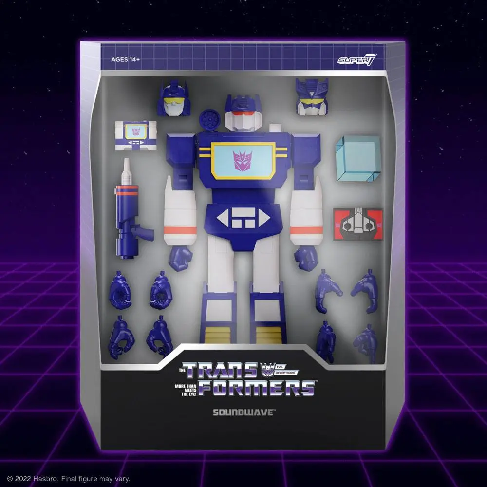 Transformers Ultimates Akčná figúrka Soundwave G1 18 cm termékfotó