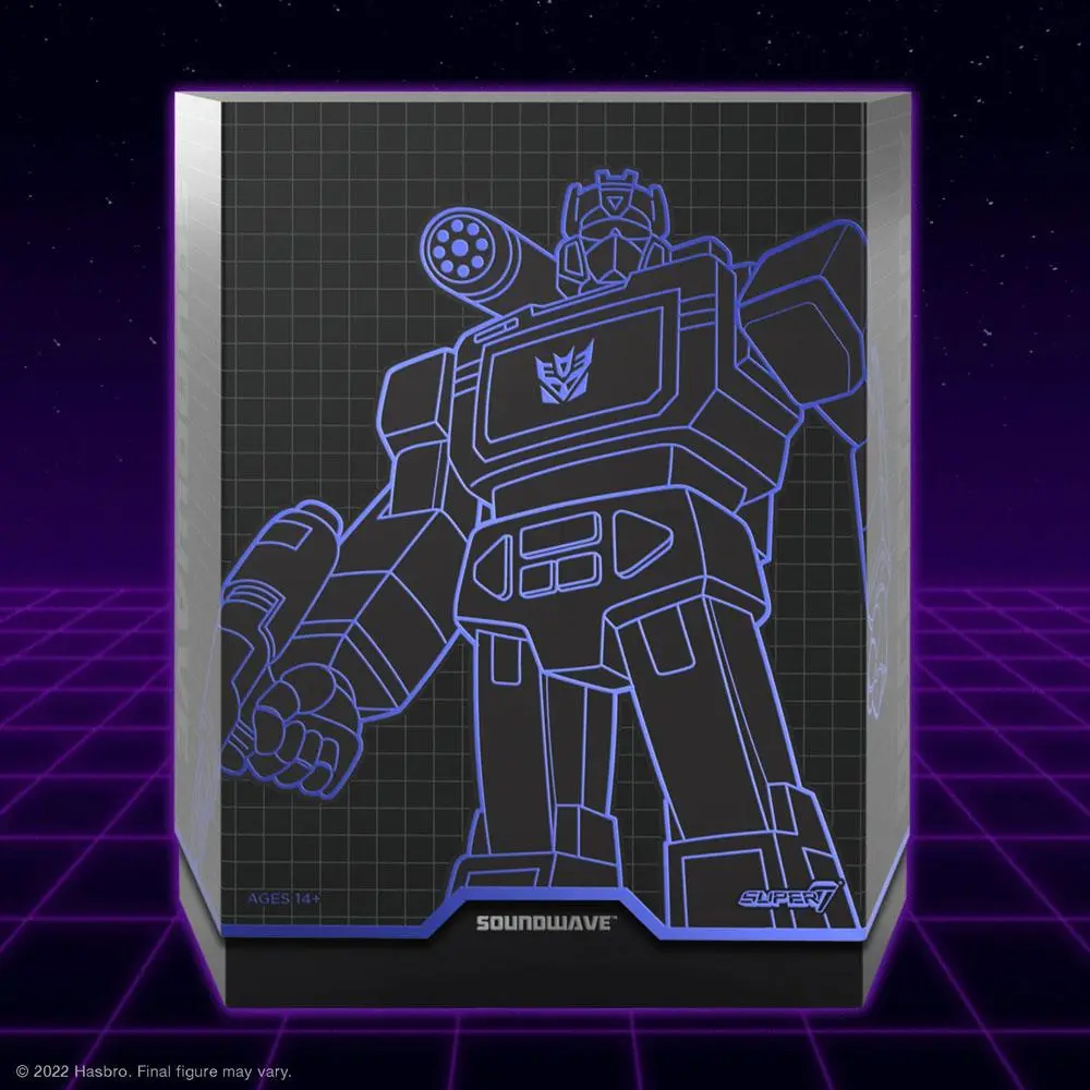 Transformers Ultimates Akčná figúrka Soundwave G1 18 cm termékfotó