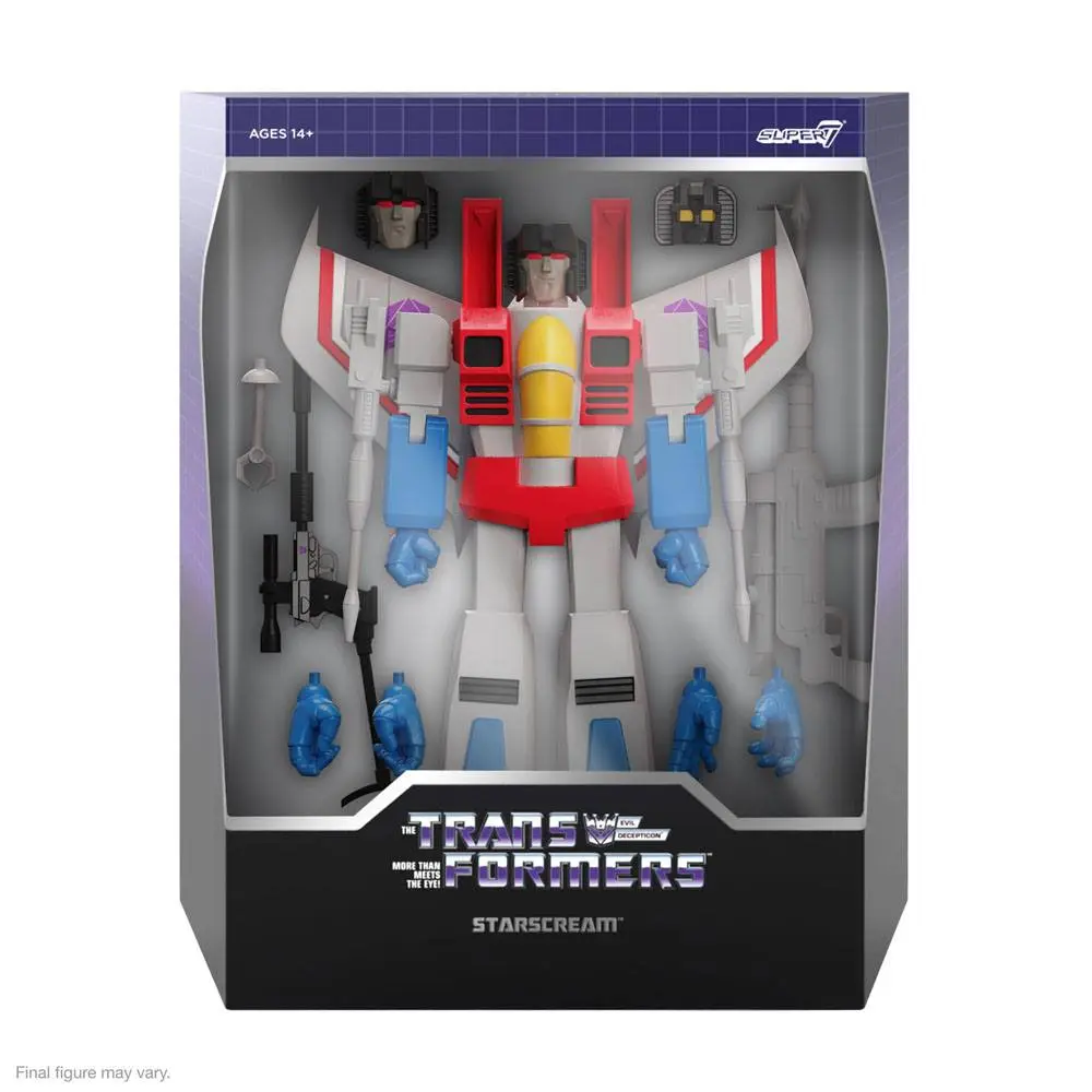 Transformers Ultimates akčná figúrka Starscream G1 18 cm termékfotó