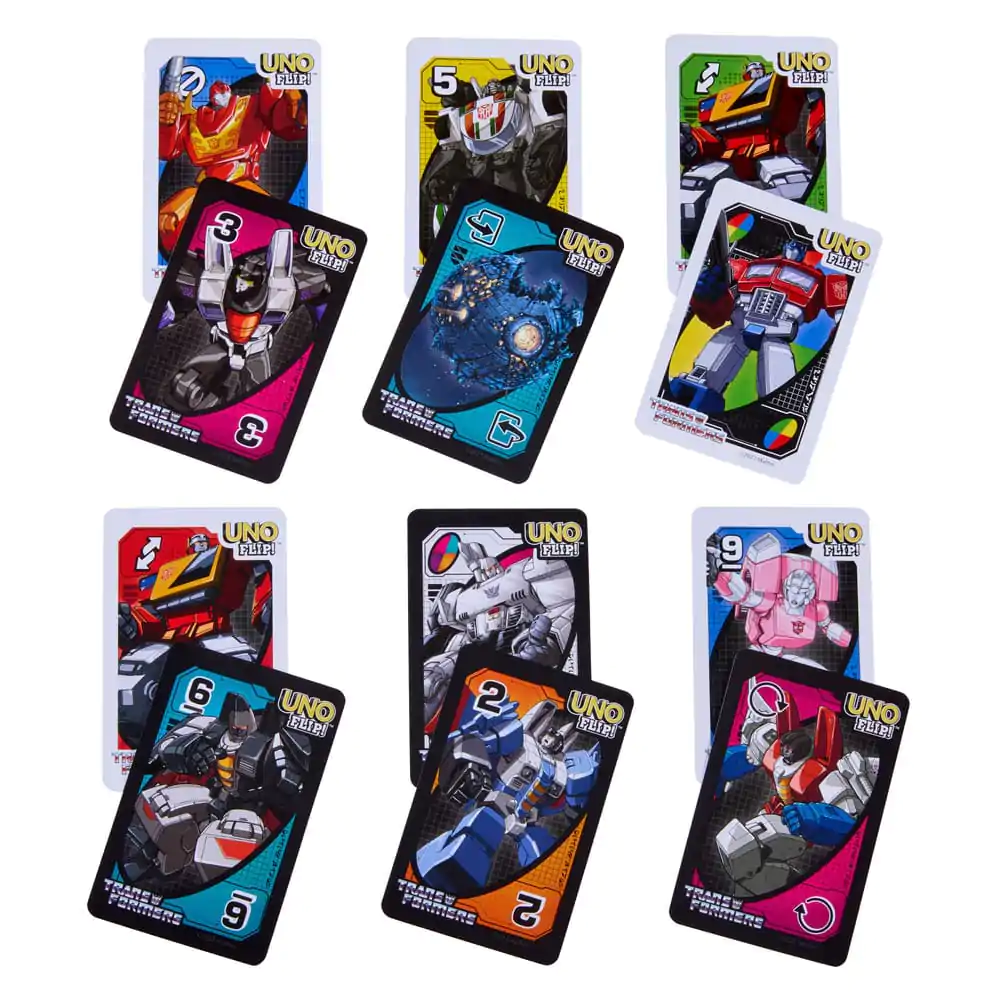 Transformers UNO Flip! Kartová hra termékfotó