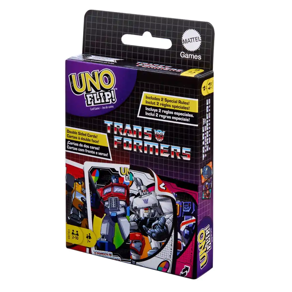 Transformers UNO Flip! Kartová hra termékfotó