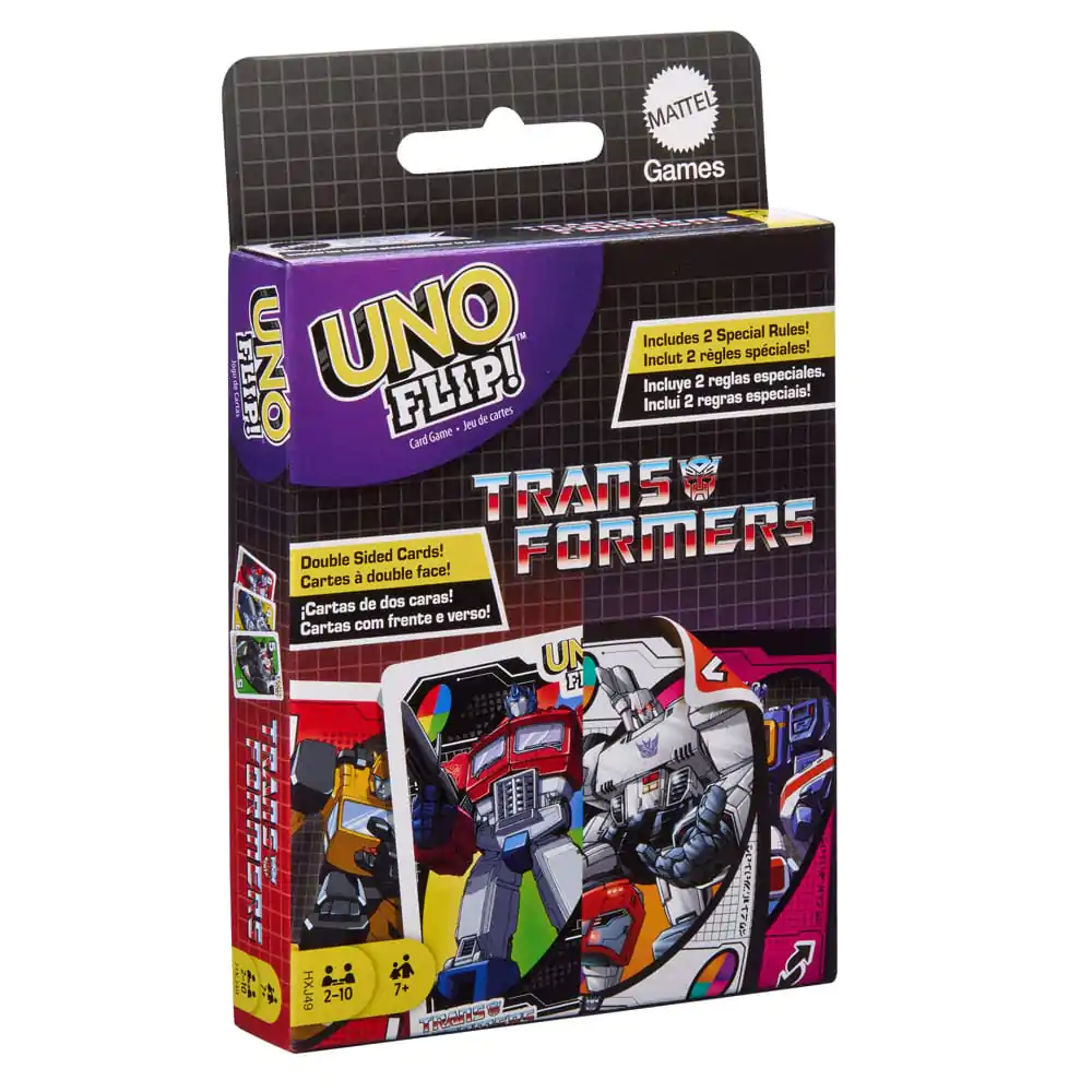 Transformers UNO Flip! Kartová hra termékfotó